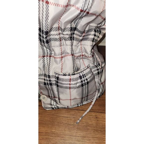 Marcelle Renee Plaid Hooded Vest - Picture 2 of 8